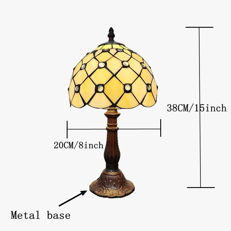 lampe de chevet gypsophile veilleuse pour enfants design tiffany