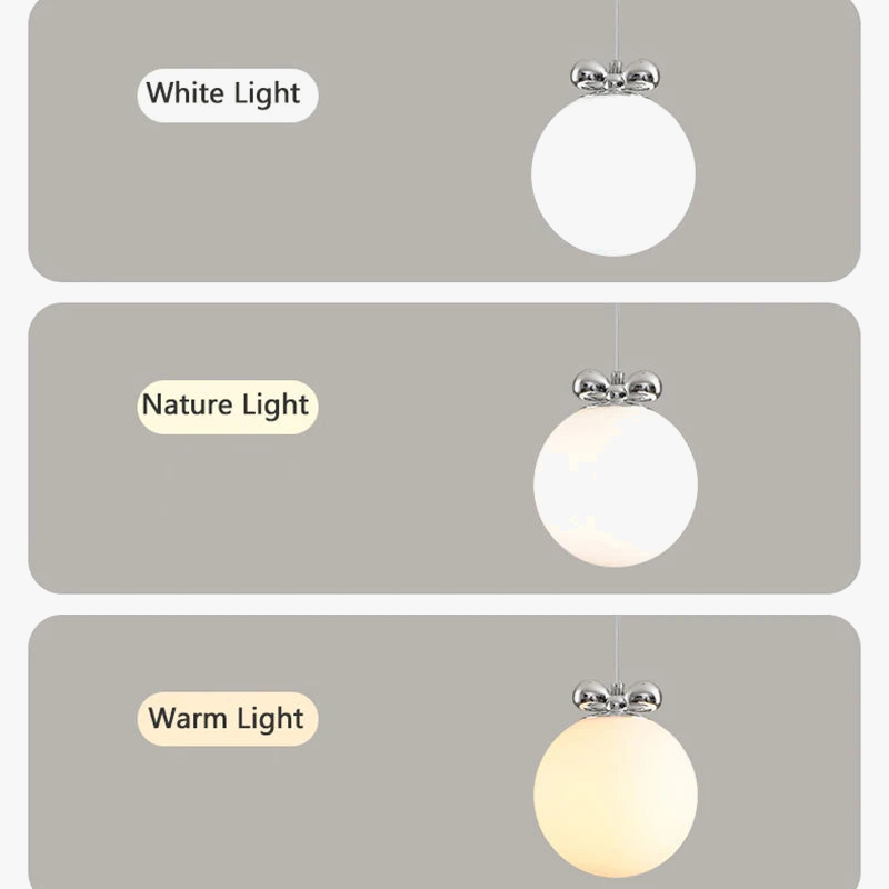 Applique murale ou suspension led bauhaus chromée