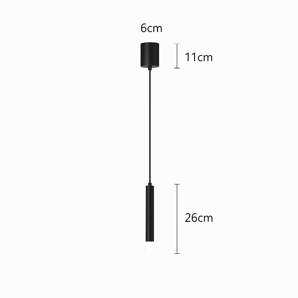 lampe de chevet moderne avec projecteur rotatif led suspension