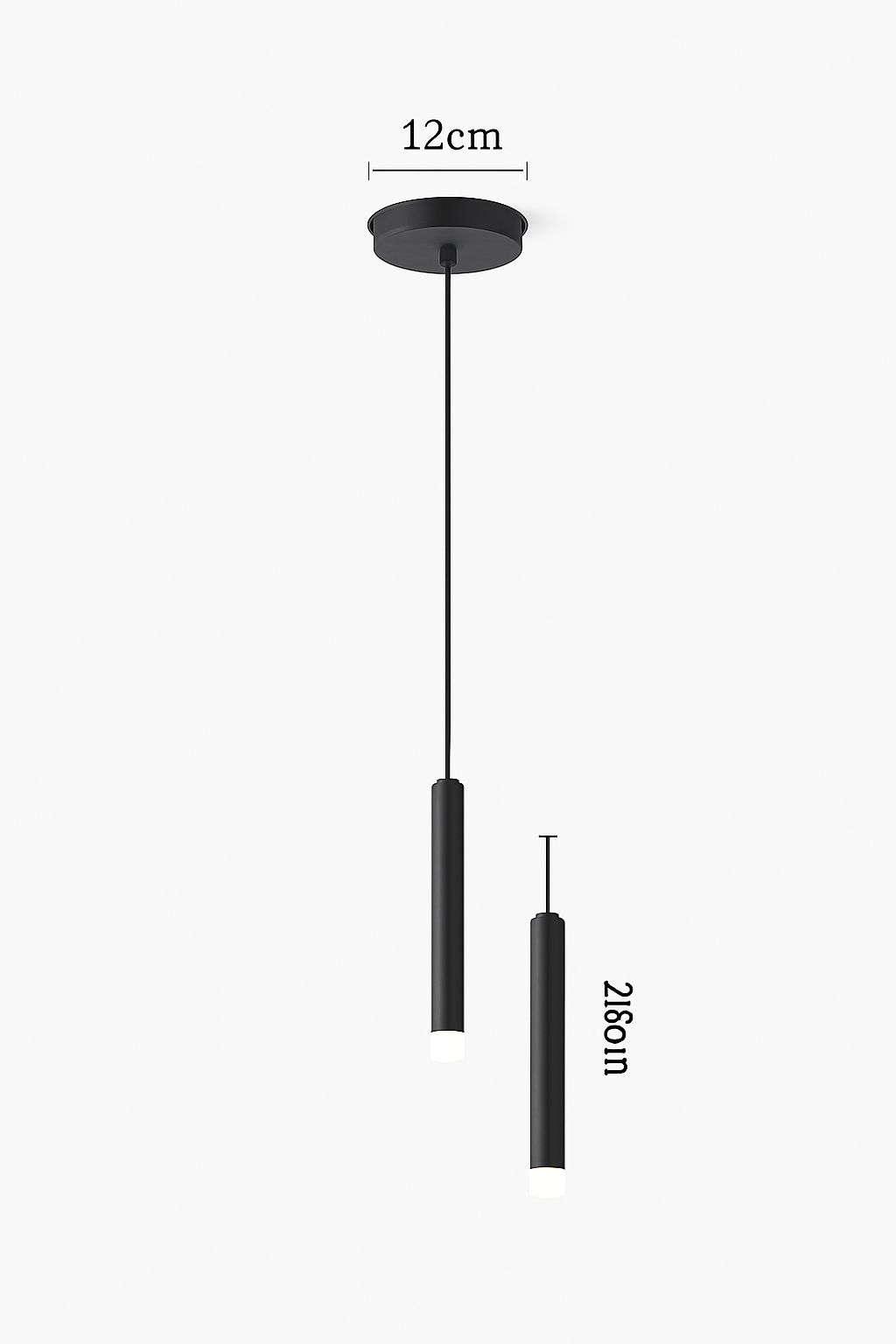 lampe de chevet moderne avec projecteur rotatif led suspension