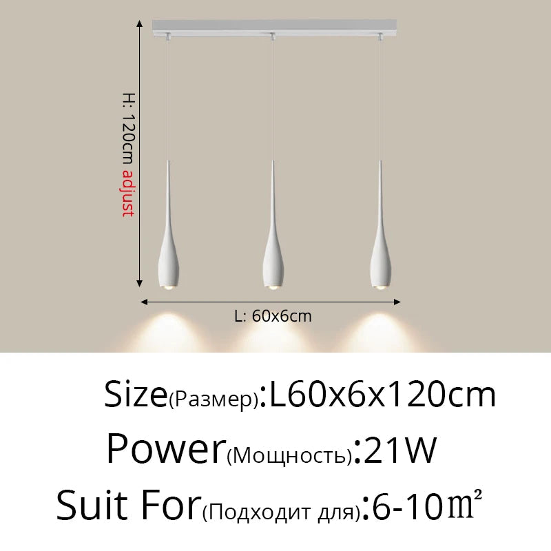 lampe de chevet moderne design suspendu pour lecture et étude