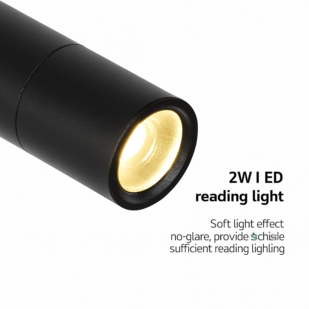lampe de chevet moderne pour lecture et travail nocturne