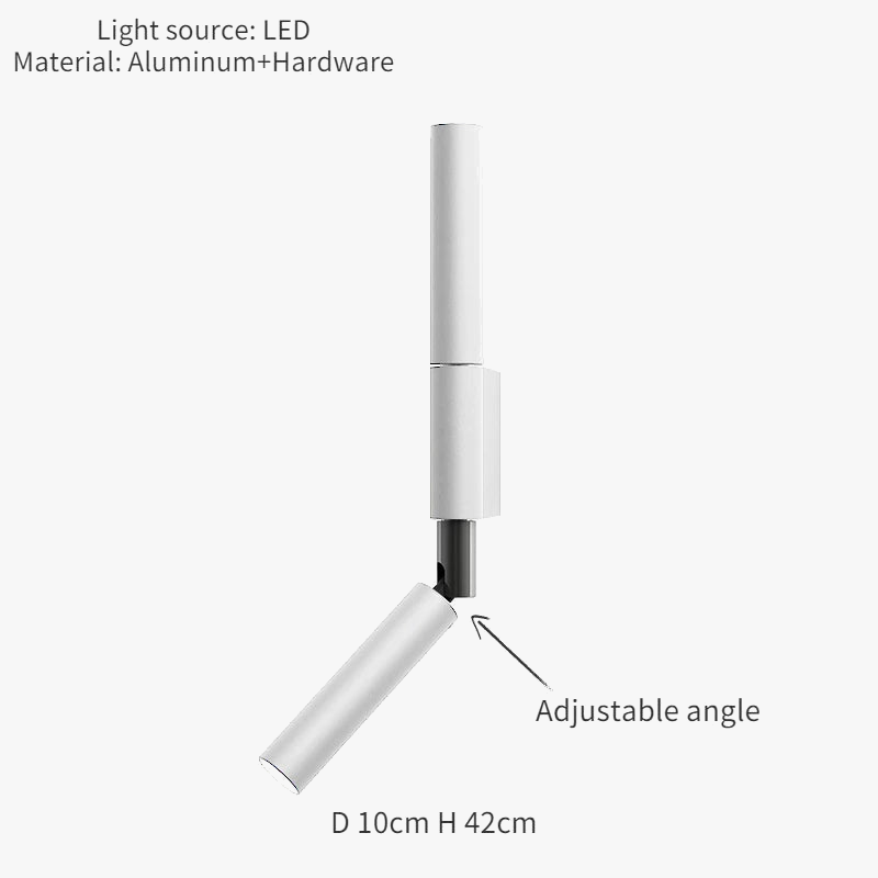 lampe de chevet murale moderne créative pour lecture