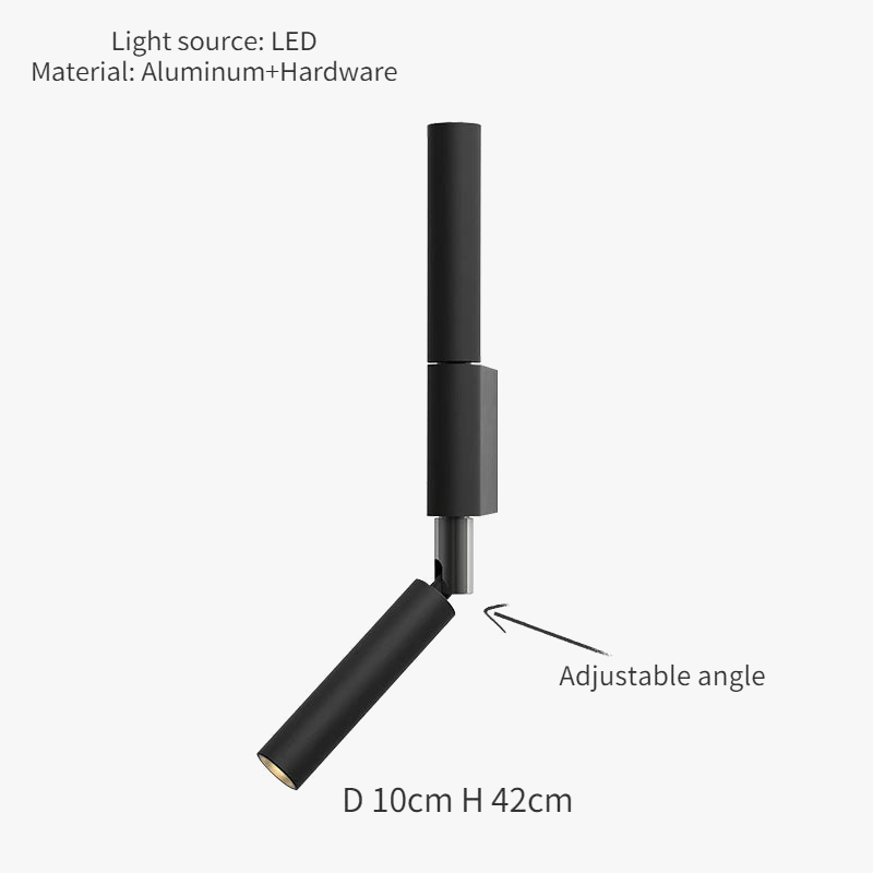 lampe de chevet murale moderne créative pour lecture