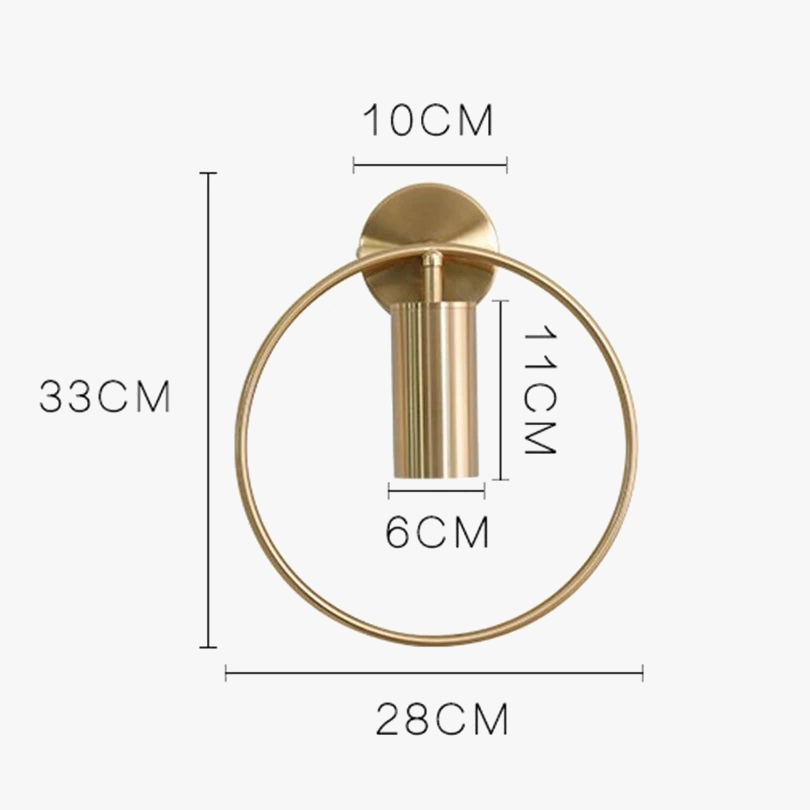 lampe de chevet nordique led en métal décoratif luminaire