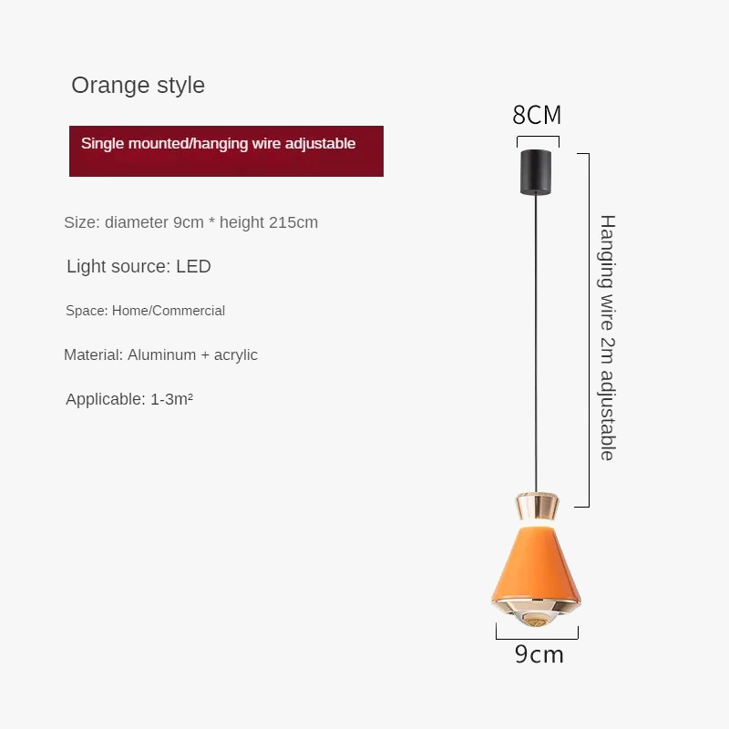 lampe de chevet postmoderne design lumineux pour décoration intérieure
