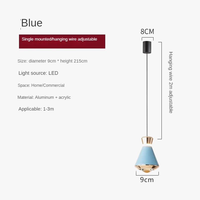 lampe de chevet postmoderne élégante pour décoration intérieure moderne