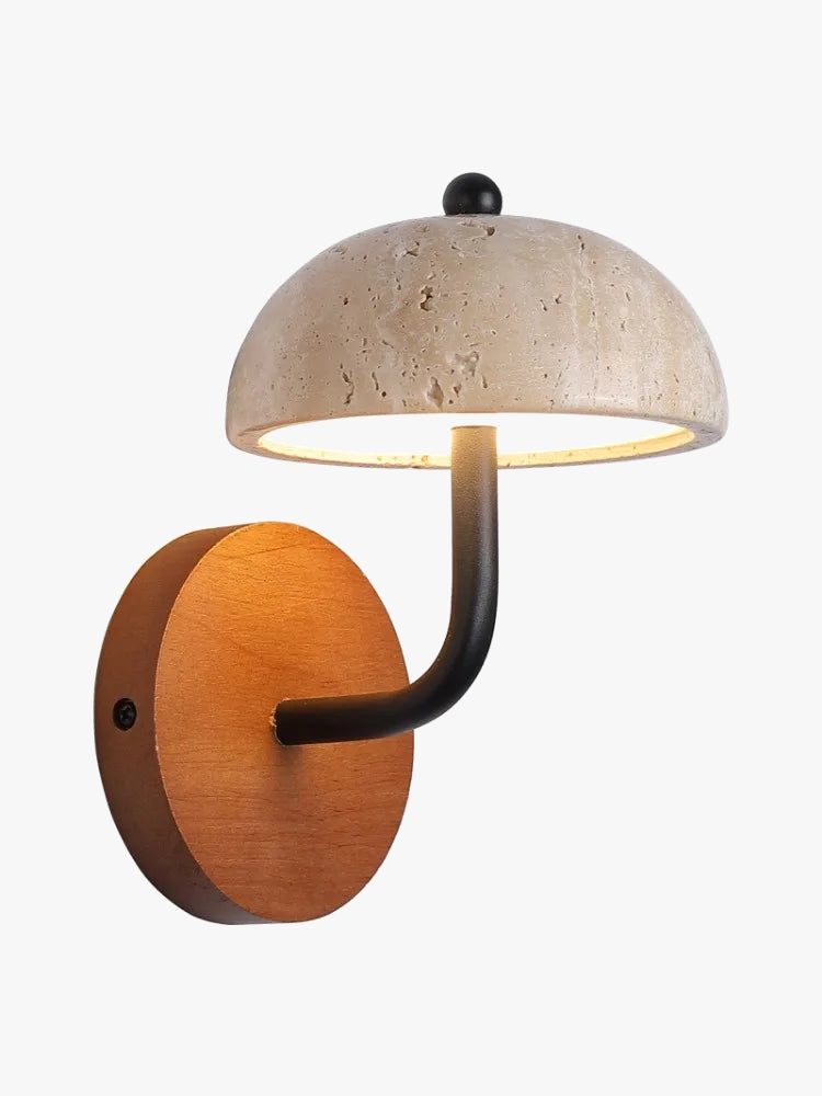 lampe de chevet simple applique murale à led ambiance naturelle