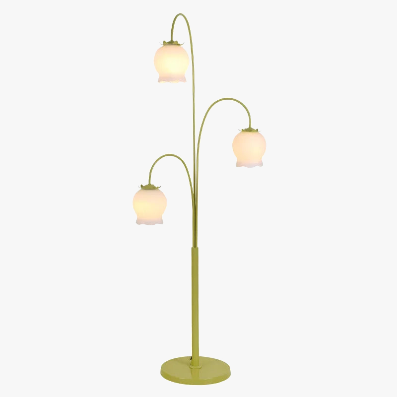 lampe de chevet style américain avec motifs floraux pour cadeau anniversaire