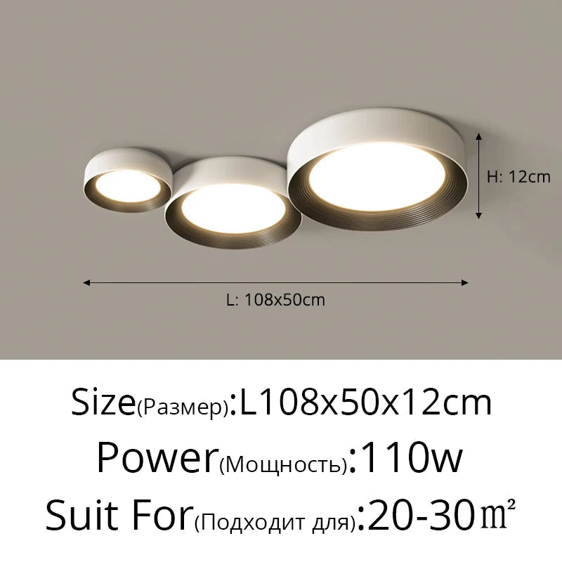 Lampe de couloir d'entrée d'allée minimaliste Simple moderne Protection des yeux salle de vie lustres créatif petit plafonnier rond