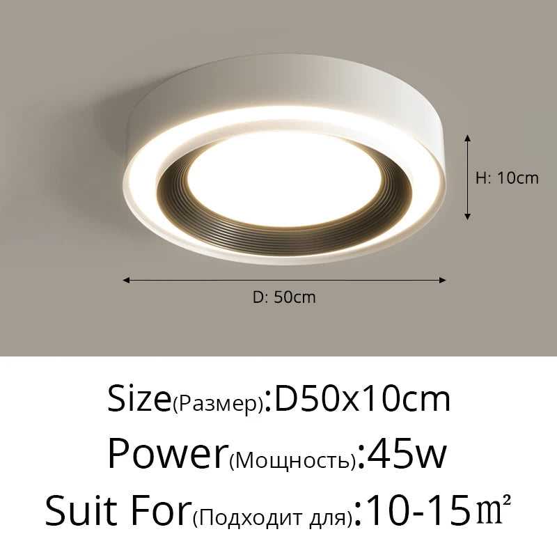 lampe de couloir minimaliste moderne protection des yeux