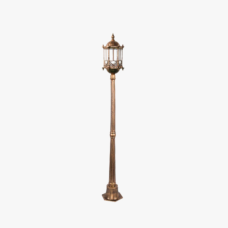 lampe de jardin aluminium moulé imperméable pour extérieur et paysage