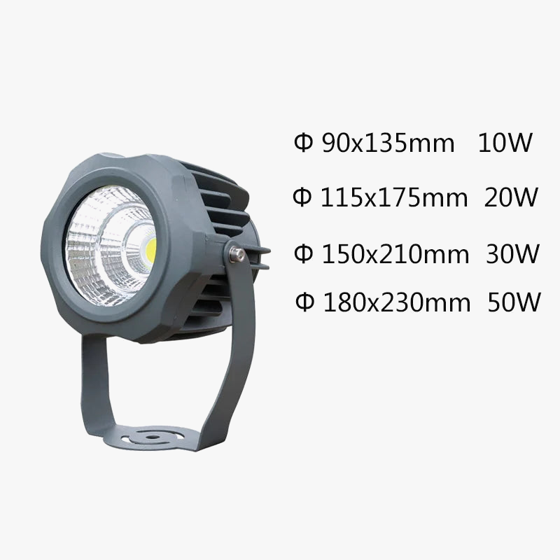lampe de jardin extérieure à led pour éclairage paysager