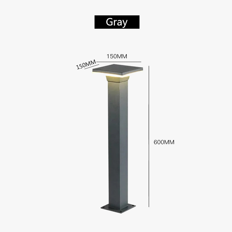 lampe de jardin extérieure étanche pour éclairage de paysage