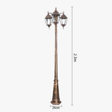 lampe de jardin extérieure étanche pour villa et pelouse