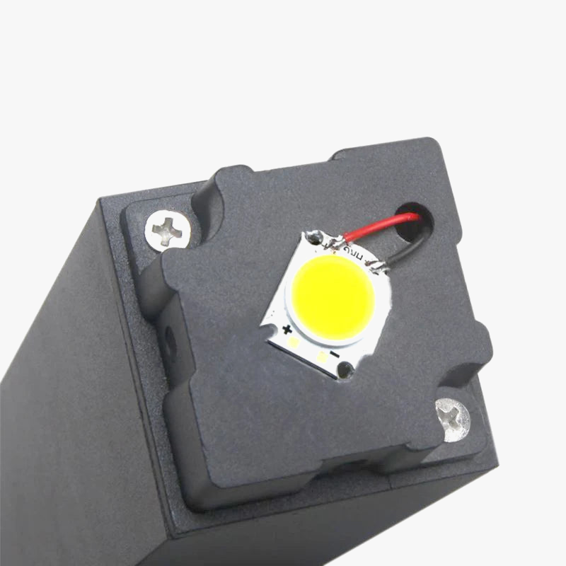 lampe de jardin led extérieure étanche en aluminium pour allée