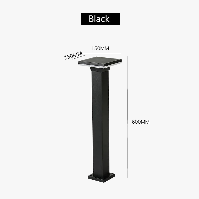 lampe de jardin led extérieure étanche pour éclairage paysager