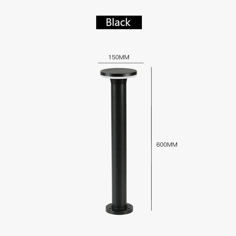 lampe de jardin led extérieure étanche pour éclairage paysager