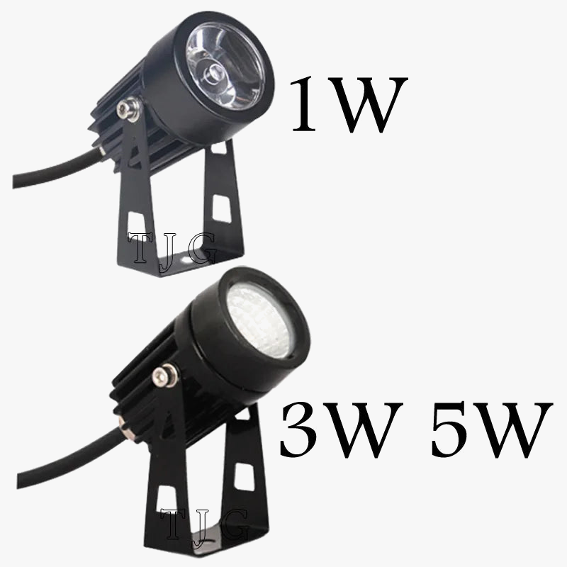 lampe de jardin led étanche à intensité variable pour extérieur