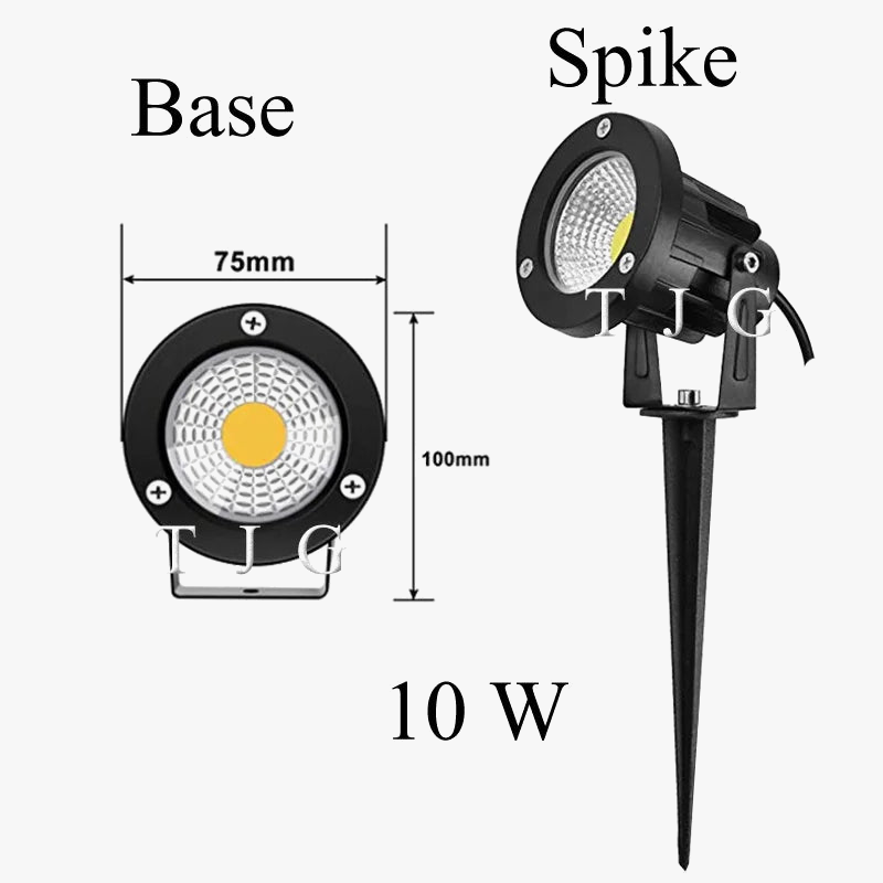 lampe de jardin à led étanche pour éclairage extérieur
