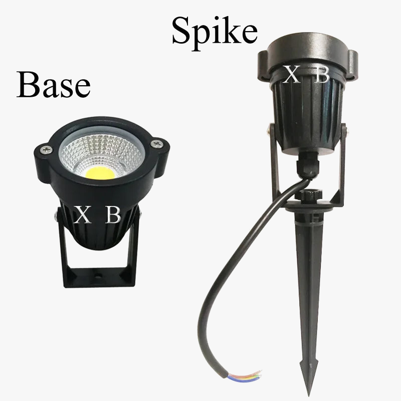 lampe de jardin à led étanche pour éclairage extérieur