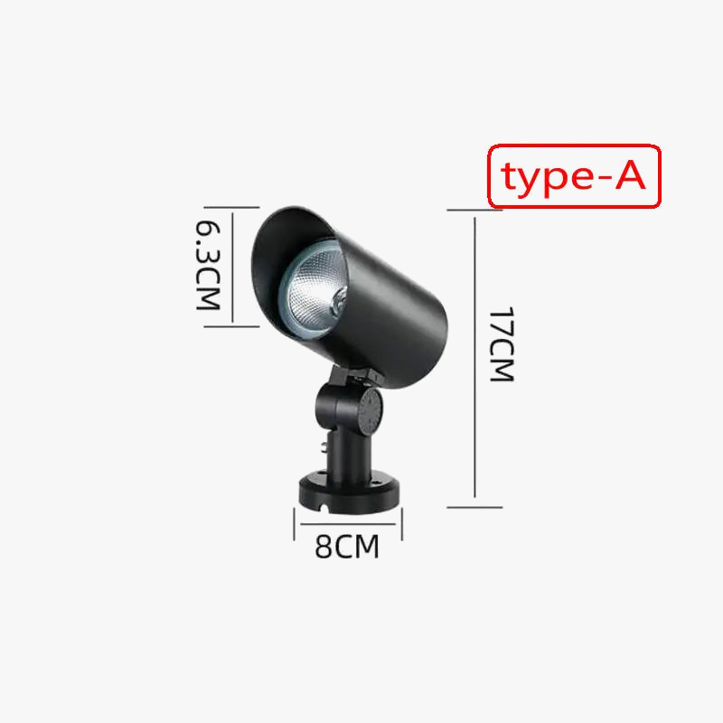 lampe de jardin led étanche pour éclairage extérieur décoratif