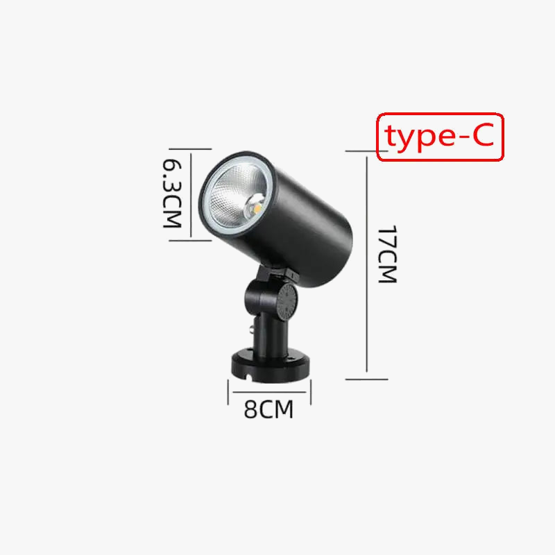 lampe de jardin led étanche pour éclairage extérieur décoratif