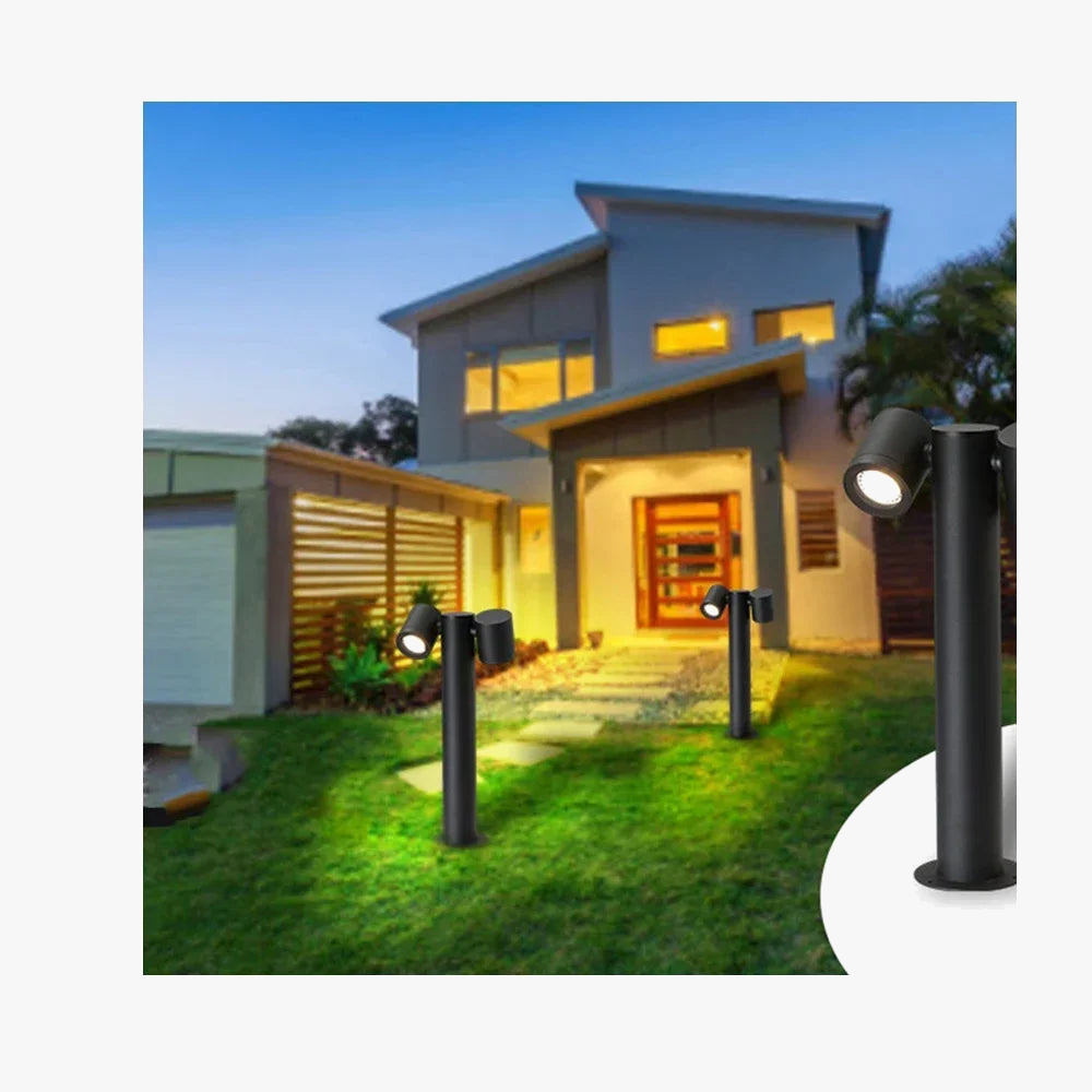 lampe de jardin à led étanche pour décoration extérieure