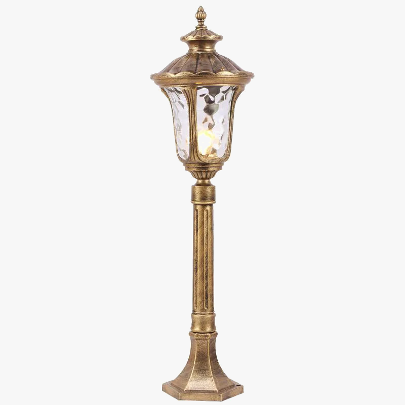 lampe de jardin rétro pour éclairage extérieur étanche
