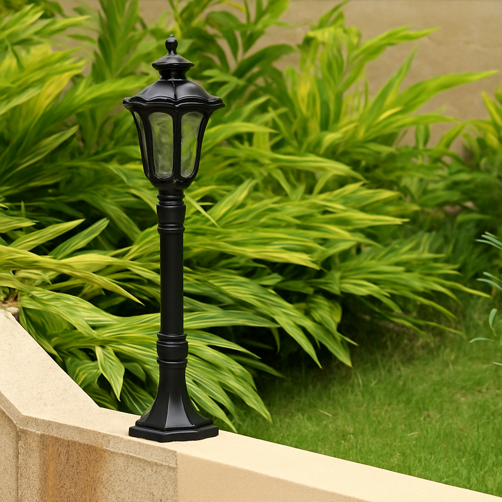 lampe de jardin rétro style européen éclairage extérieur étanche