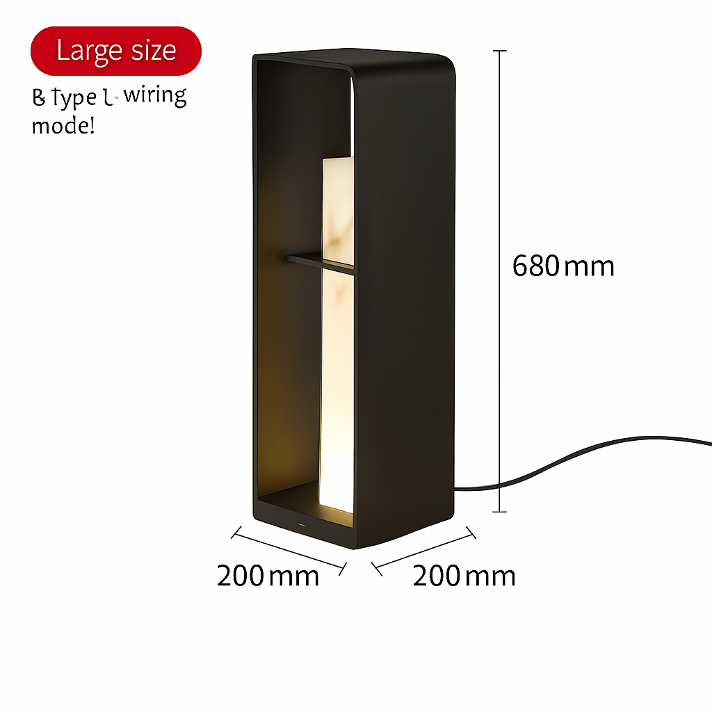 lampe de jardin solaire moderne pour éclairage extérieur décoratif