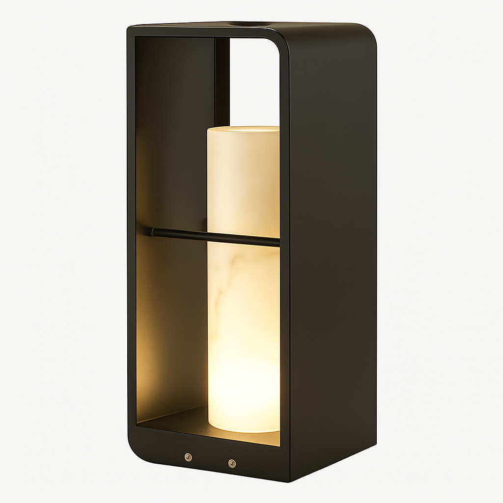 lampe de jardin solaire moderne pour éclairage extérieur décoratif