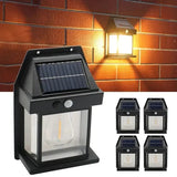 lampe de nuit solaire en tungstène trois modes étanche pour jardin