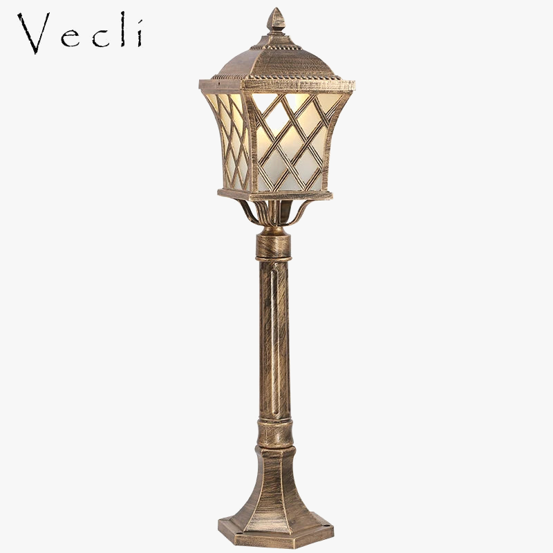 lampe de pelouse extérieure étanche style européen éclairage de jardin