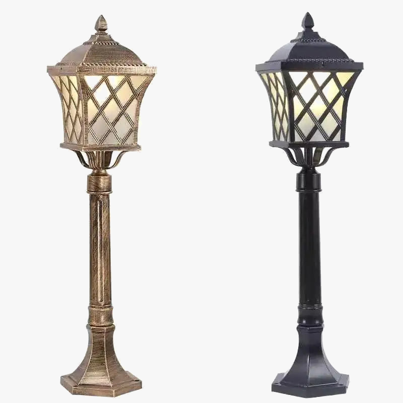 lampe de pelouse extérieure étanche style européen éclairage de jardin
