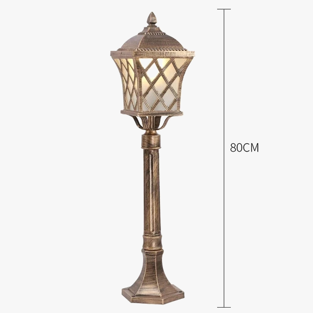 lampe de pelouse extérieure étanche style européen éclairage de jardin