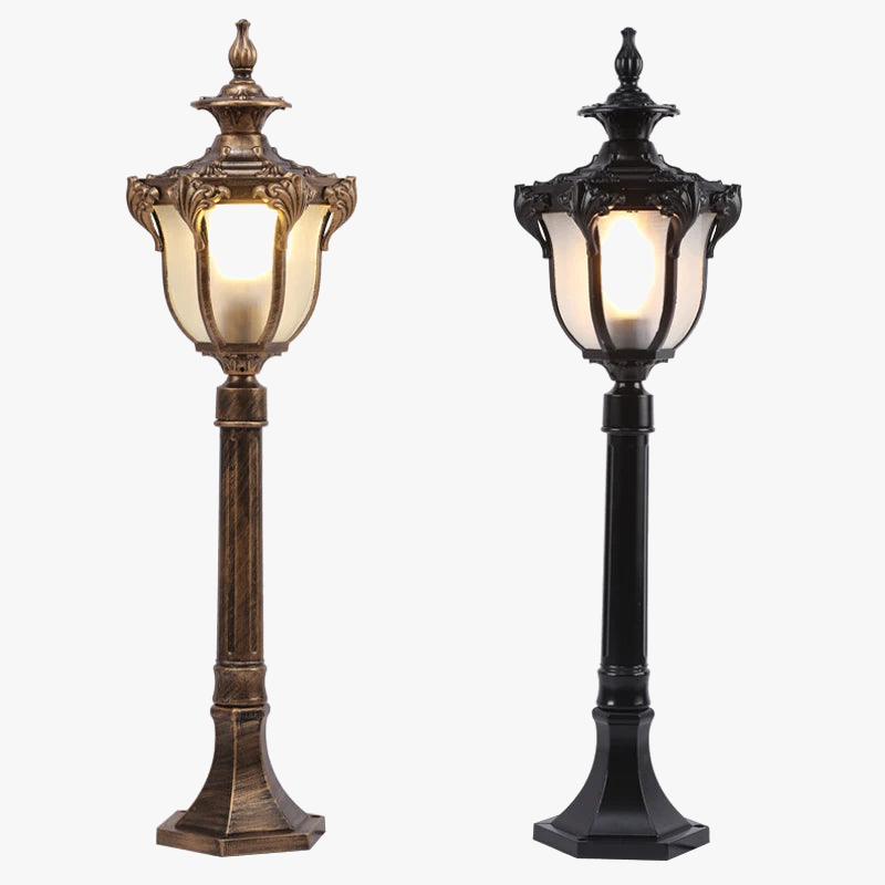 lampe de pelouse led étanche pour jardin et extérieur