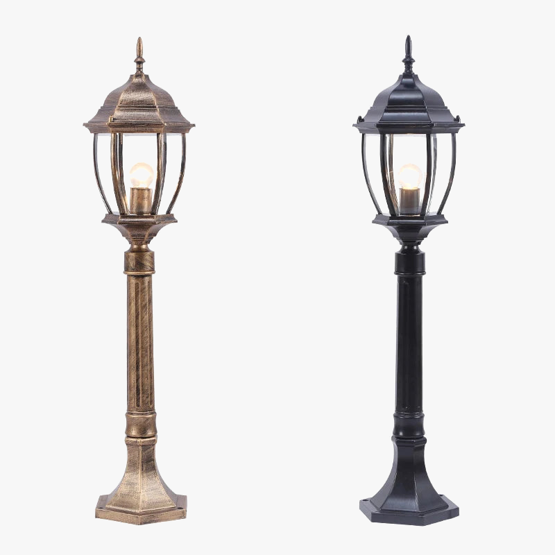 lampe de rue décorative étanche pour extérieur jardin parc villa