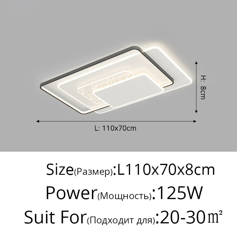 lampe de salon moderne ultra-mince led protection des yeux