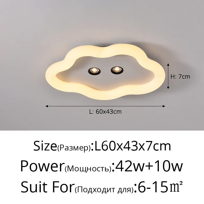 lampe de salon nordique led ronde simple et moderne