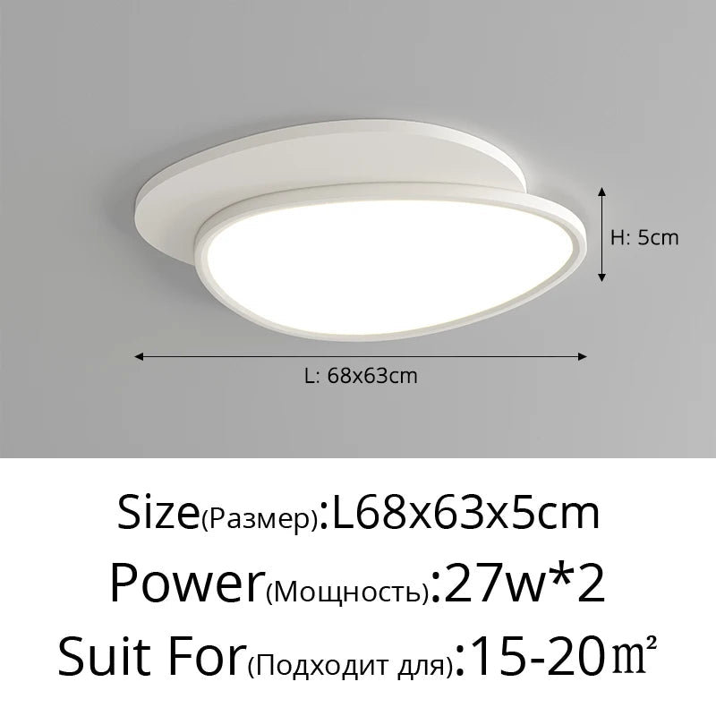 lampe de salon spectre complet led encastré design créatif