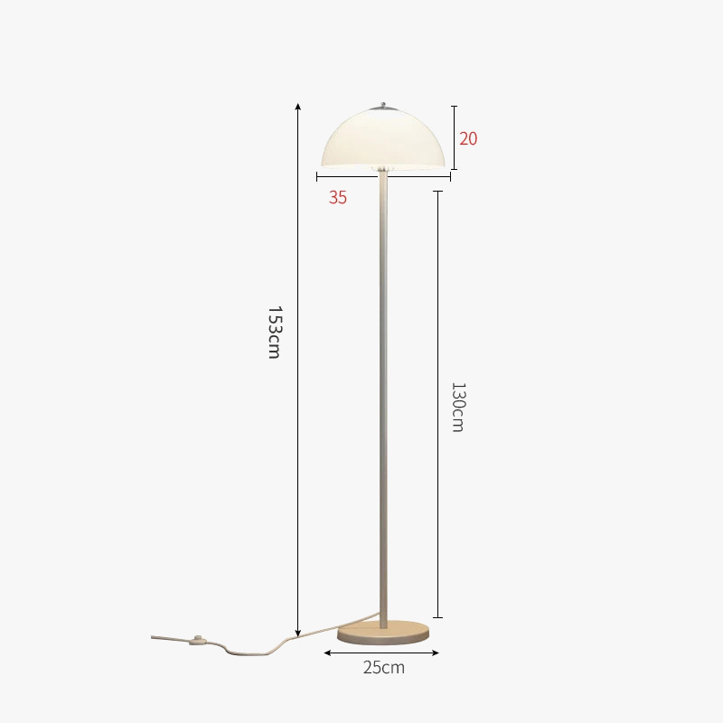 lampe de sol au style élégant pour un intérieur raffiné