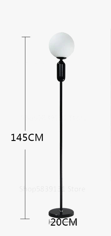 lampe de sol led nordique design créatif pour intérieur