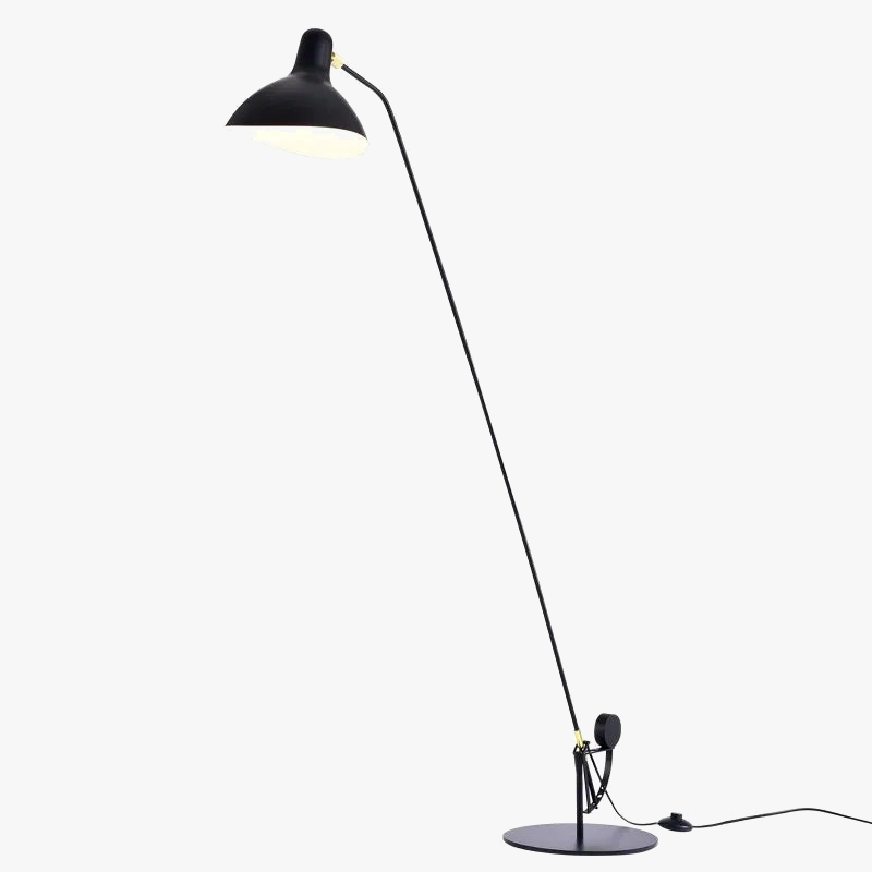 lampe de sol moderne à led au design créatif nordique