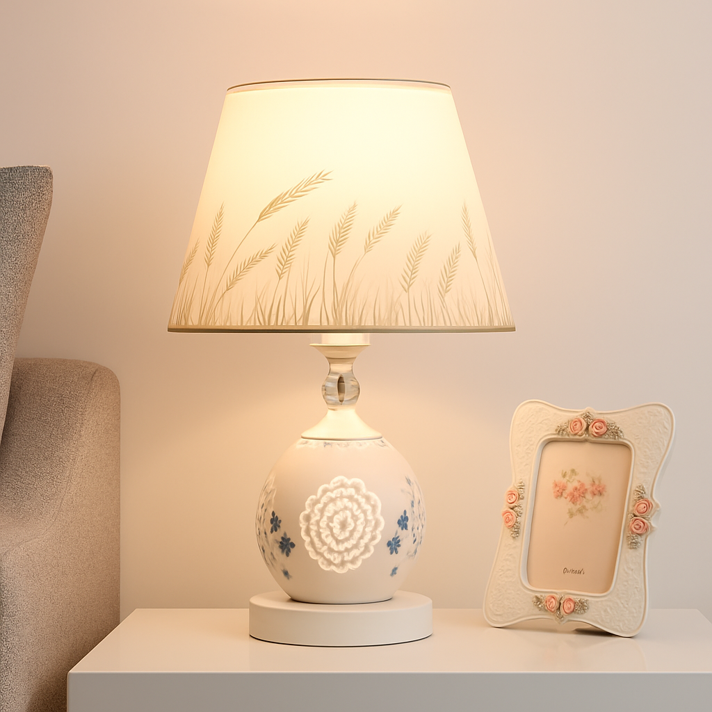 lampe de table en cristal style européen moderne et créatif