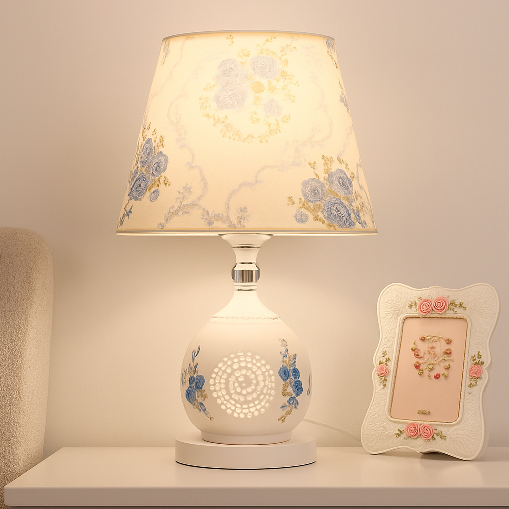 lampe de table en cristal style européen moderne et créatif