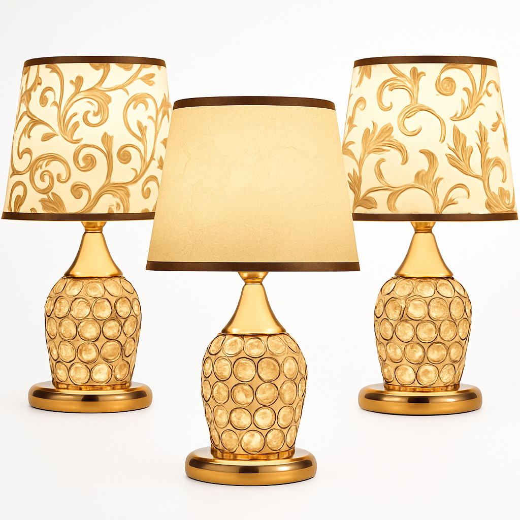 lampe de table en cristal style européen moderne et romantique