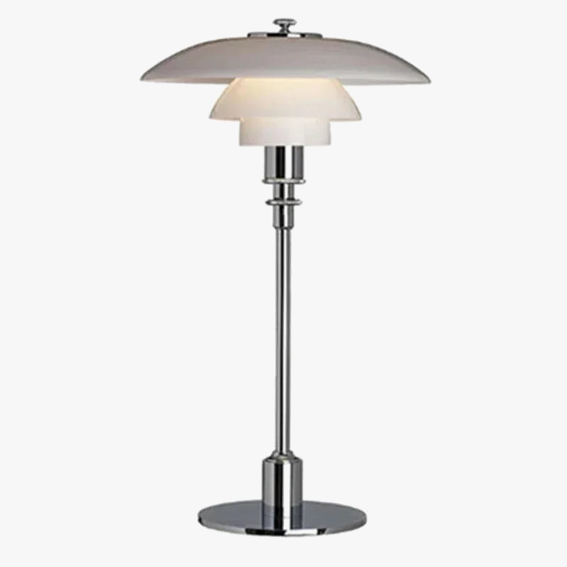 lampe de table led design nordique rétro style danois élégant