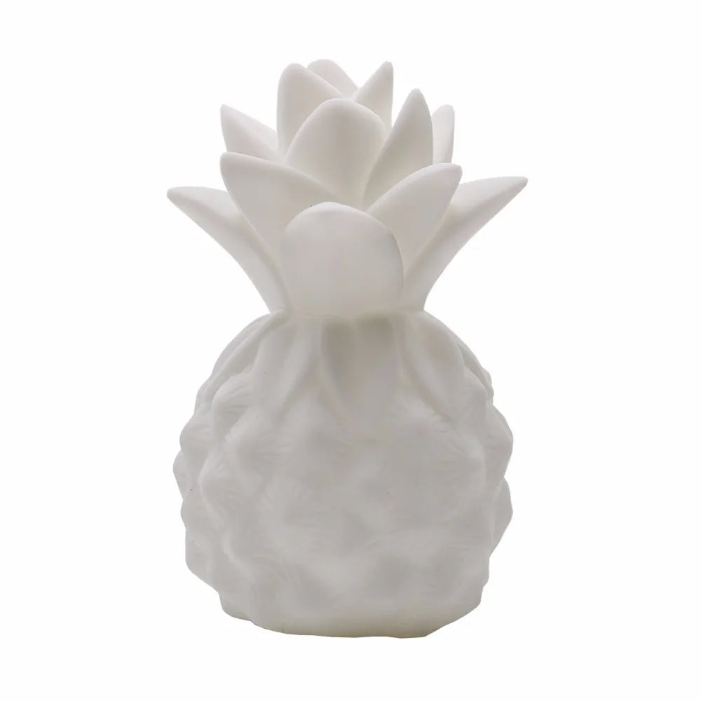 lampe de table led en silicone souple forme ananas