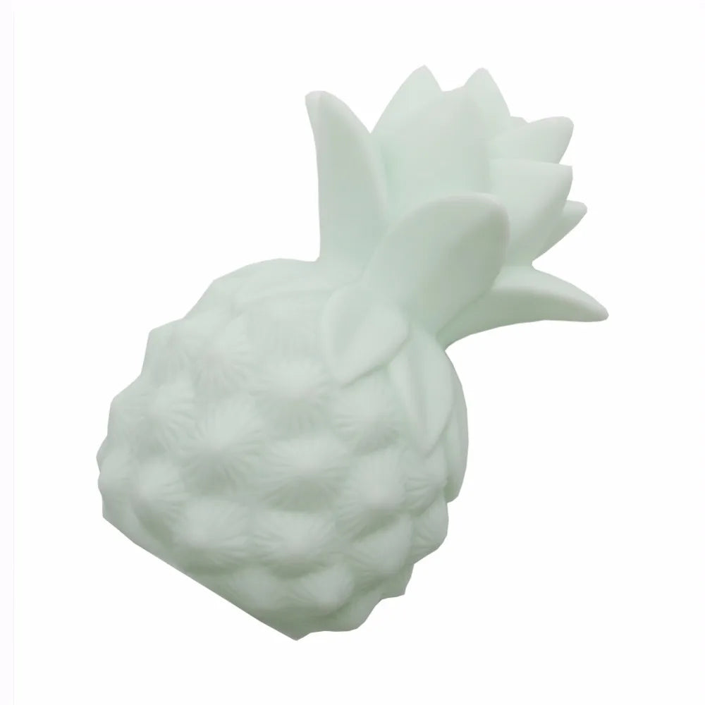 lampe de table led en silicone souple forme ananas